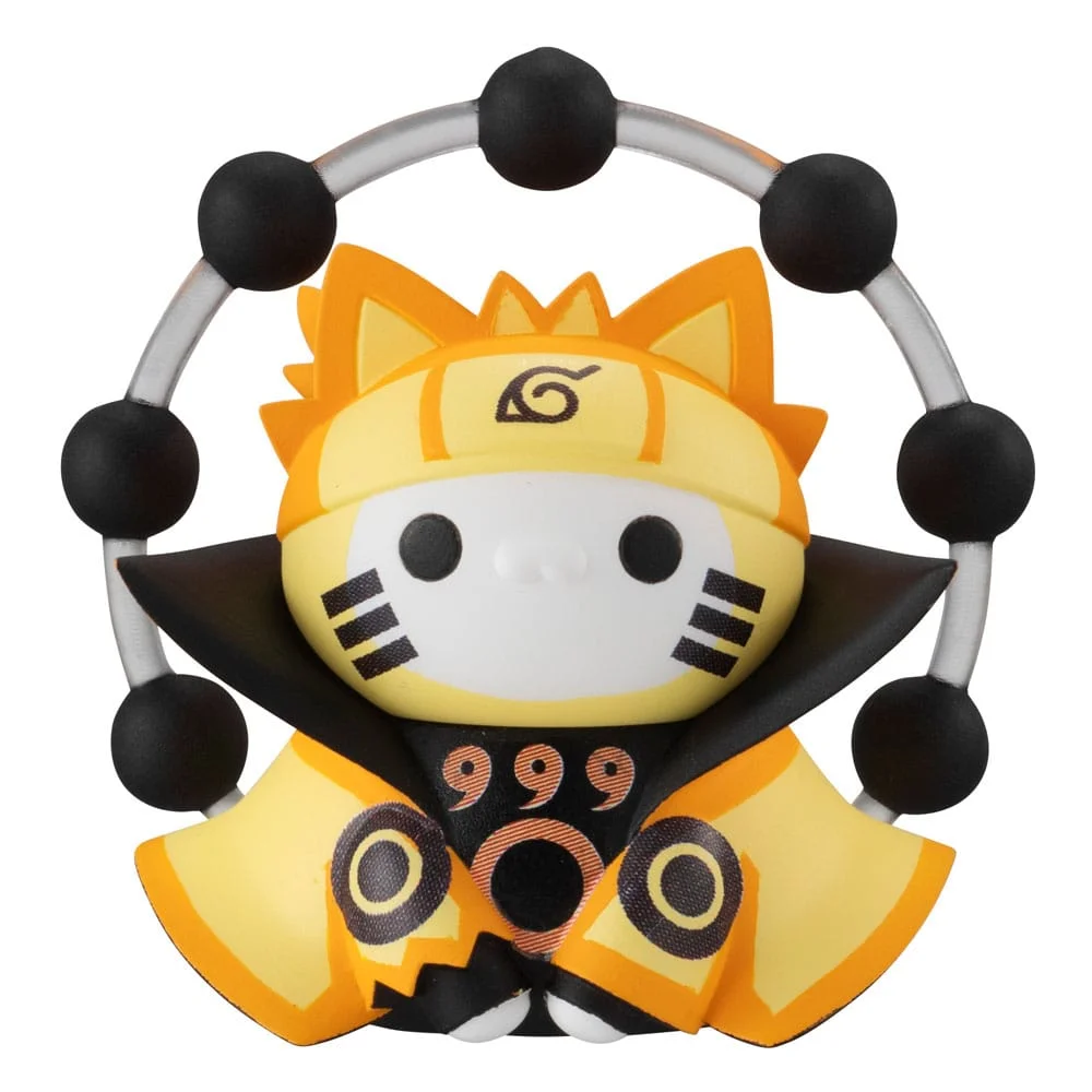 Naruto Shippuden Mega Cat Project Trading Figure 3 cm Nyaruto! Last Battle Ver. Blind Box - 1 Unidade